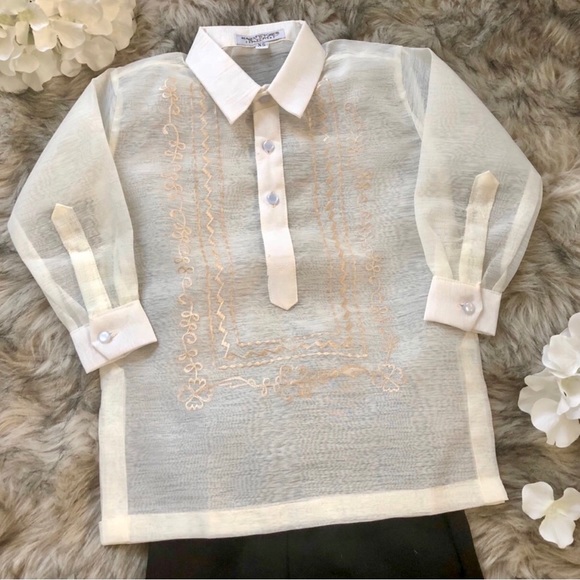 Jusilyn Boys Barong Tagalog size 16, 18 & 20 - Picture 7 of 9